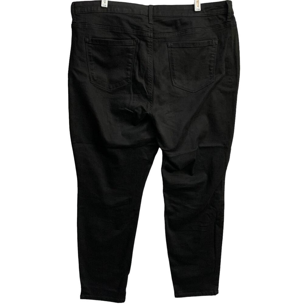 Crown & Ivy Curvy Black Women’s Skinny Jeans Plus Size 20WR - Picture 2 of 6